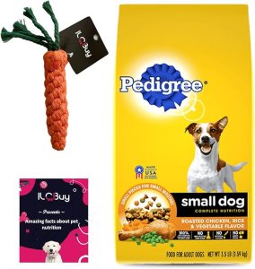 Alimento para perros razas pequeñas adultos con sabor a pollo y verduras marca pedigree 